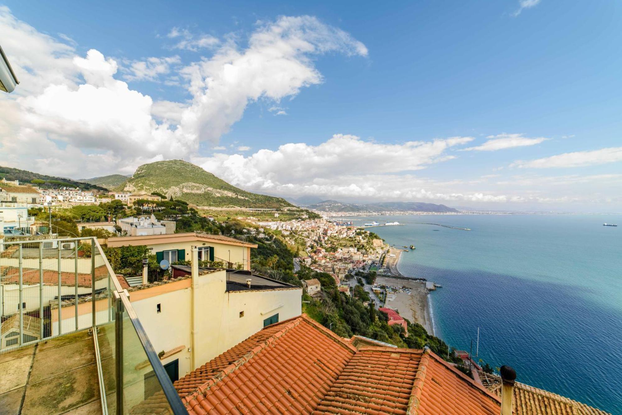 Panoramic Amalfitan Coast Hideaway Villa Vietri Exterior foto